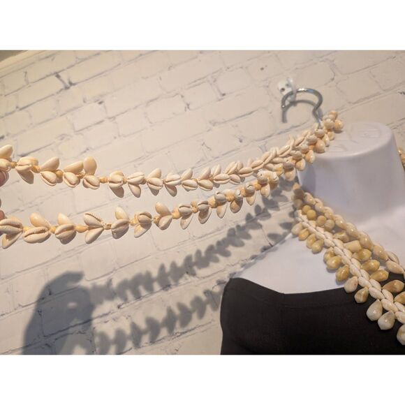 Vintage Hawaiian seashell lays x3 - Picture 3 of 5